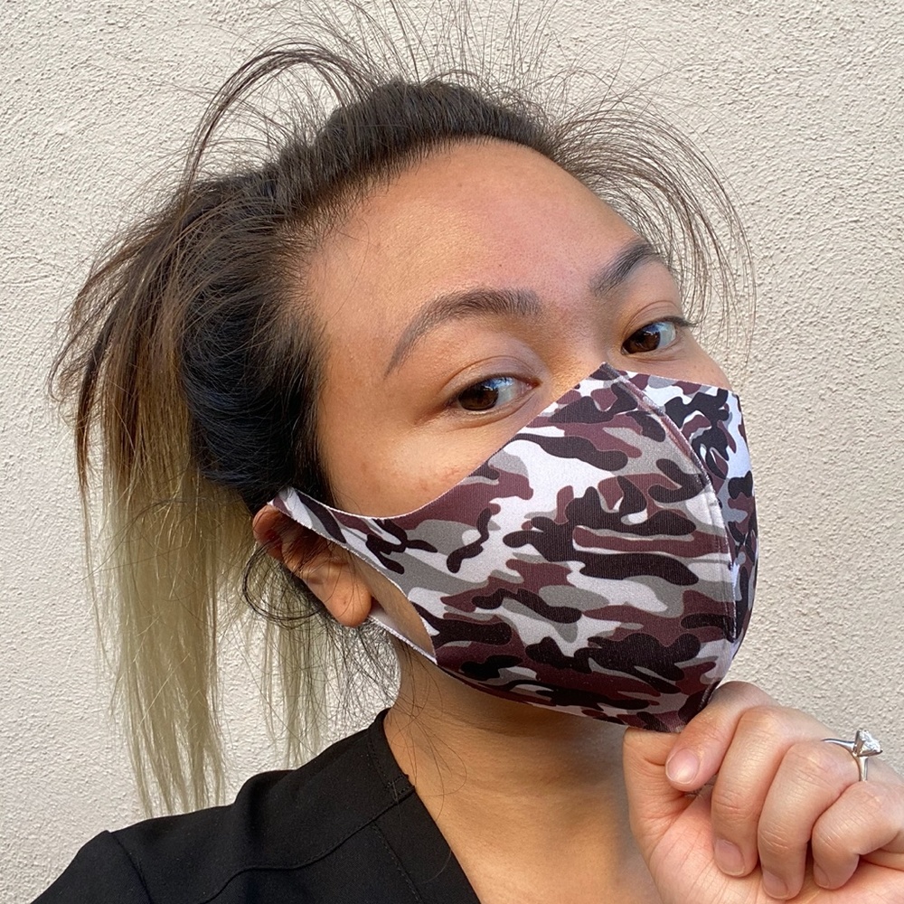 Fashionable Dust Proof Breathable Camouflage Mask